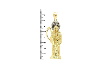 Saint Death Unisex Religious Pendant